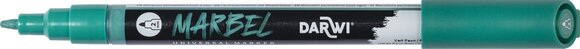 Flomaster Darwi Marbel Marker olovka 2 mm Peacock Green N°610 1 kom - 2