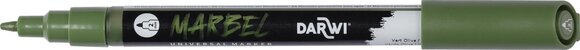 Flomaster Darwi Marbel Маркер оловка 2 mm Olive Green N°685 1 kom - 2