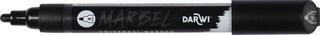 Flomaster Darwi Marbel Маркер оловка 4 mm Black N°100 1 kom - 1