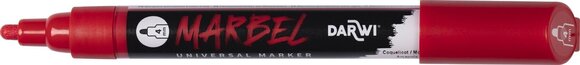 флумастери
 Darwi Marbel Химикал маркер 4 mm Poppy Red N°480 1 бр. - 2