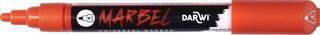 Flomaster Darwi Marbel Marker pero 4 mm Vermilion N°490 1 kos - 1