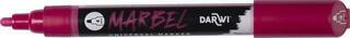 Flomaster Darwi Marbel Маркер оловка 4 mm Magenta N°905 1 kom - 1