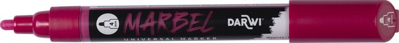 Flomaster Darwi Marbel Маркер оловка 4 mm Magenta N°905 1 kom - 2