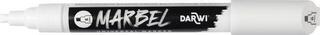 Filzstift Darwi Marbel Markierungsstift 6 mm White N°010 1 stk - 1