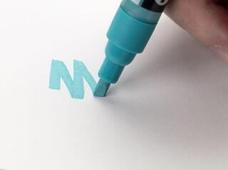 Flomaster Darwi Marbel Маркер оловка 6 mm Turquoise N°260 1 kom - 4