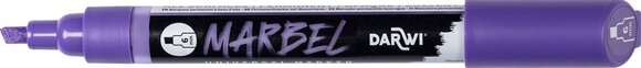 Flomaster Darwi Marbel Маркер оловка 6 mm Purple N°900 1 kom - 2