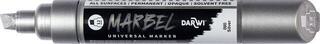 Flomaster Darwi Marbel Маркер оловка 12 mm Silver N°080 1 kom - 1