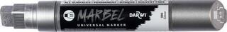 Flomaster Darwi Marbel Маркер оловка 15 mm Silver N°080 1 kom - 1