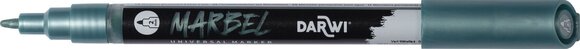 Pixur cu pâslă Darwi Marbel Marcator 2 mm Metallic Green N°060 1 buc. - 2