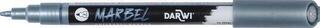 флумастери
 Darwi Marbel Химикал маркер 2 mm Metallic Blue N°070 1 бр. - 1