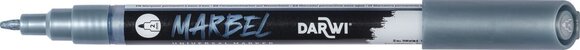 Flomaster Darwi Marbel Маркер оловка 2 mm Metallic Blue N°070 1 kom - 2
