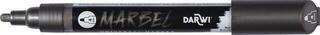 Flomaster Darwi Marbel Маркер оловка 4 mm Metallic Black N°090 1 kom - 1