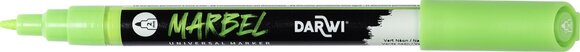 Flomaster Darwi Marbel Marker olovka 2 mm Neon Green N°618 1 kom - 2