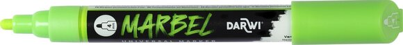 Pixur cu pâslă Darwi Marbel Marcator 4 mm Neon Green N°618 1 buc. - 2