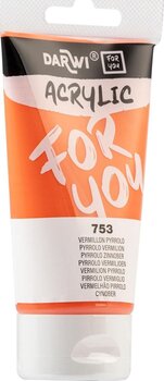 Acrylfarbe Darwi DFY Acrylfarbe Vermilion Pyrrolo 75 ml 1 stk - 3