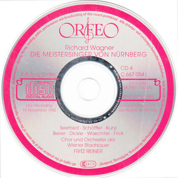 Muzički CD R. Wagner - Die Meistersinger Von Nurnberg (4 CD) - 6