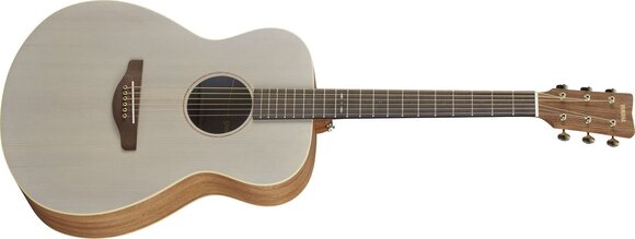 Elektro-akoestische gitaar Yamaha STORIA I-2 Off-White Elektro-akoestische gitaar - 3