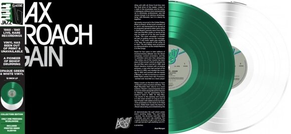 Vinüülplaat Max Roach - Again (Limited Edition) (Opaque Green & White Coloured) (2 LP) - 2