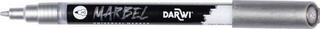 Felt-Tip Pen Darwi Marbel Marker 2 mm Silver N°080 1 pc - 1