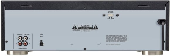 Stolní hudební prehřávač TEAC W-1200 Black Stolní hudební prehřávač - 2