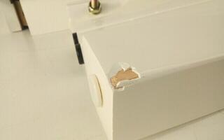 Дървена табуретка за пиано Roland RPB-500 Дървена табуретка за пиано Polished White (Повреден) - 2