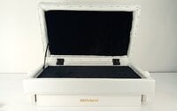 Roland RPB-500 Sgabello per pianoforte in legno Polished White