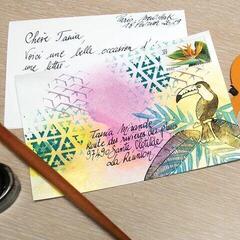 Stamp for Kids Aladine Stampo Izink Set of Pigments Basic Colors - 3