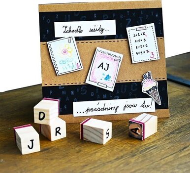 Ștampila pentru copii Aladine 03472 Set De Timbre 27 Bucăți-Alfabet - 3