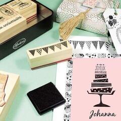 Ștampila pentru copii Aladine 03491 Set De Timbre 9 Bucăți-Ziua De Naștere - 4