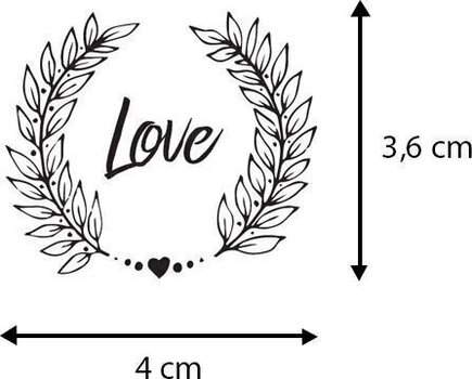 Pečat Aladine 03702 Сет за заптивање 43 Ком-Wedding - 5