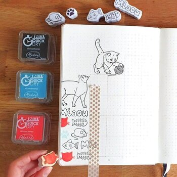 Pečat Aladine 03714 Сет за заптивање 16 pcs-Cats - 7