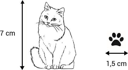 Pečat Aladine 03714 Сет за заптивање 16 pcs-Cats - 8