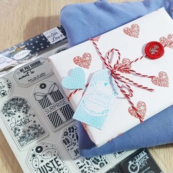 Печат Aladine 03720 Комплект за уплътняване 35 бр.-Сърца - 11