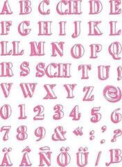 Pečat Aladine 03727 Сет за заптивање 54 Ком-Абецеда И Бројеви - 1