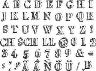 Pečat Aladine 03727 Сет за заптивање 54 Ком-Абецеда И Бројеви - 4