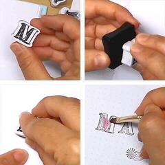 Pečat Aladine 03727 Сет за заптивање 54 Ком-Абецеда И Бројеви - 6