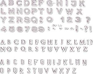 Pečat Aladine 03733 Сет за заптивање 103 Ком-Три Азбуке - 1