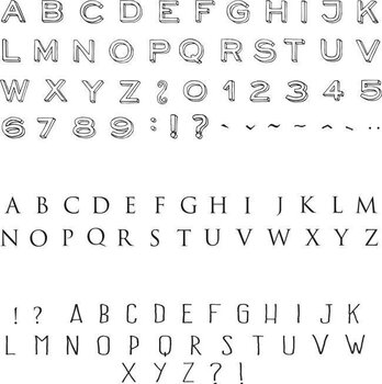 Pečat Aladine 03733 Сет за заптивање 103 Ком-Три Азбуке - 8