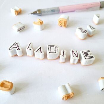 Pečat Aladine 03733 Сет за заптивање 103 Ком-Три Азбуке - 9