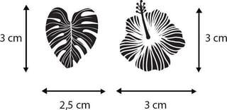 Pečat Aladine 03744 Сет за заптивање 29 Ком-Тропско лишће - 3