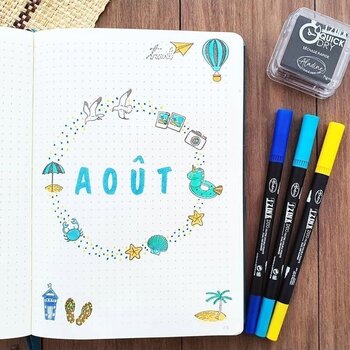 Razítko Aladine 03746 Sada razítek 46 ks-Cestování - 10