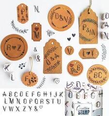 Pečat Aladine 03751 Сет за заптивање 39 Ком-Цветна Абецеда И Венци - 2