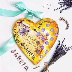 Pečat Aladine 03751 Сет за заптивање 39 Ком-Цветна Абецеда И Венци - 7