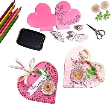 Pečat Aladine 03751 Set za brtvljenje 39 kom-Cvjetna abeceda i vijenci - 11