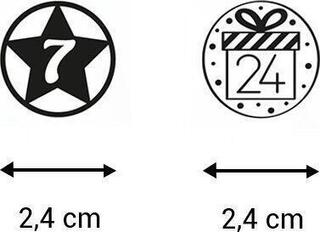 Pečat Aladine 03800 Сет за заптивање 24 kom-Advent Calendar - 5