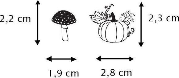 Pečat Aladine Stampo Сет за заптивање 50 Ком-Јесен - 2