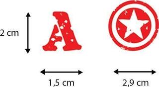 Stempel Aladine Stampo Zegelset 45-Alfabet - 3