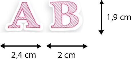 Ștampila pentru copii Aladine Stampo Set de sigilare 38-Marina Alphabet - 4