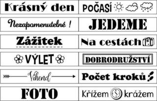 Печат Aladine 55029 Валяк за щампи Дневник за пътуване - 1