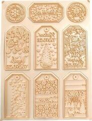 Pečat Aladine 55038 Сет за заптивање 9 Ком-Божићне Етикете Са Именима - 2